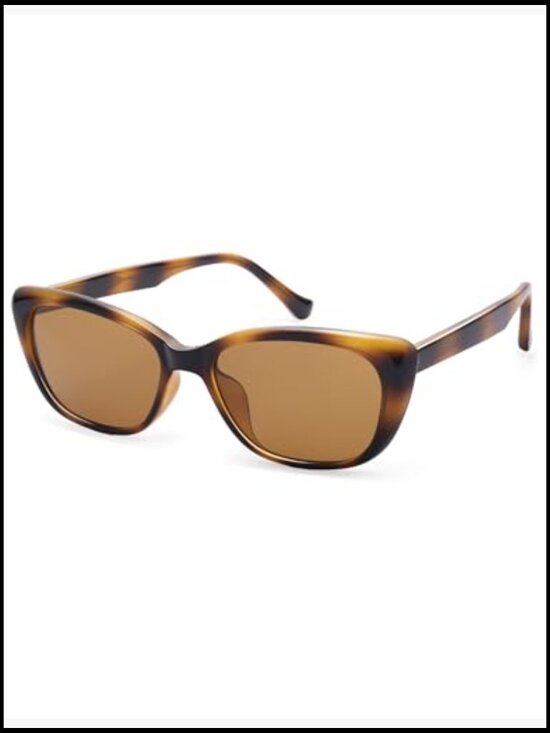 Plastic Rounded Rectangle Sunglasses with UV400 Protection main image 7